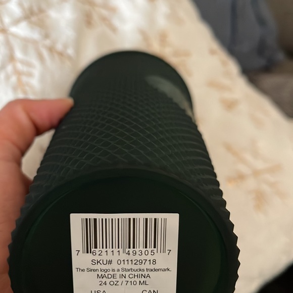 Starbucks 24oz Tumbler Matte Green Studded - Picture 6 of 6